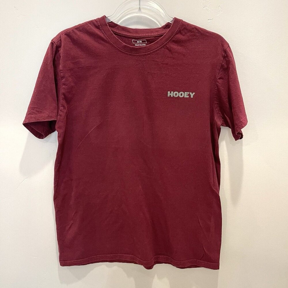 Hooey Men's Shirt T-Shirt - Patriotic Red Size M